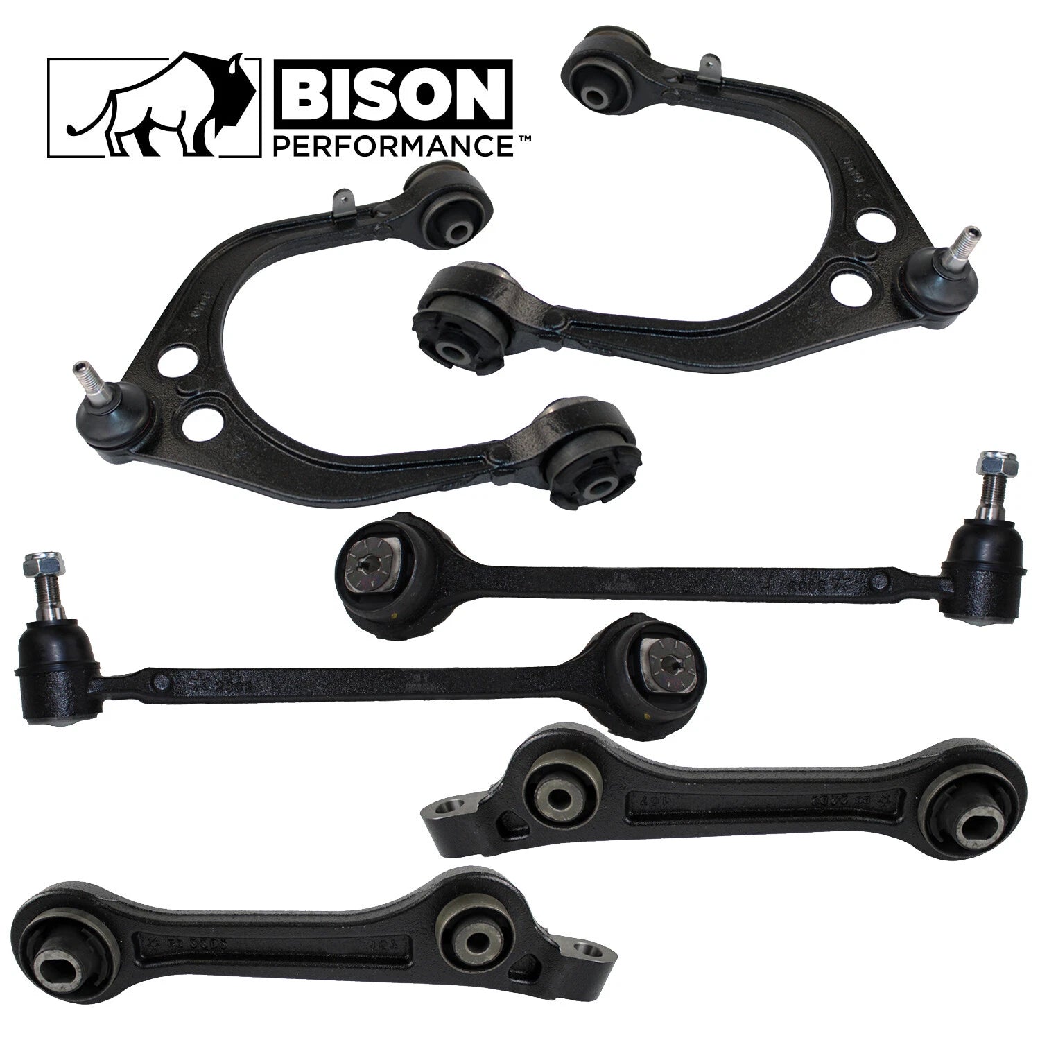 6pc Control Arms Kit for Dodge Challenger RWD (2015–2023)