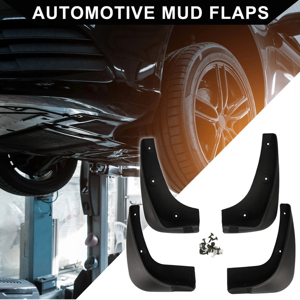 Set of 2 Front & Rear Mud Flap Splash Guards for Kia Sportage R (2011–2016)