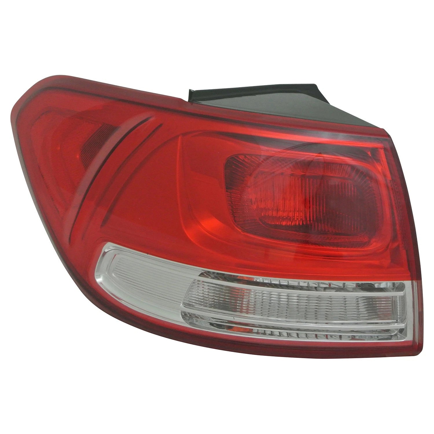 Driver Side Outer Bulb Type Tail Light Assembly for 2016-2018 Kia Sorento