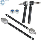 Set of 4 Tie Rod Ends for Hummer H3 H3T (2006–2010)