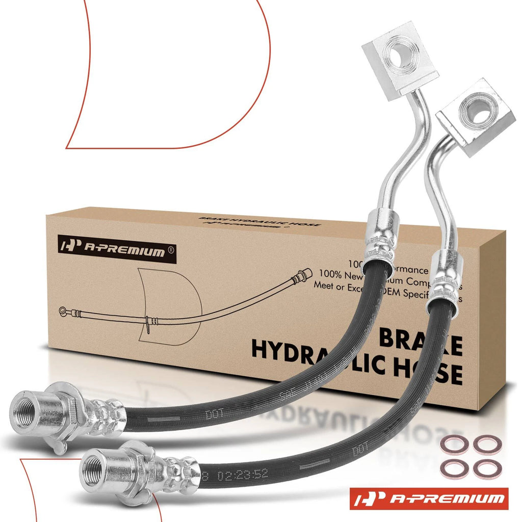 2X Rear Brake Hydraulic Hose for Jeep Grand Cherokee (2011–2020)