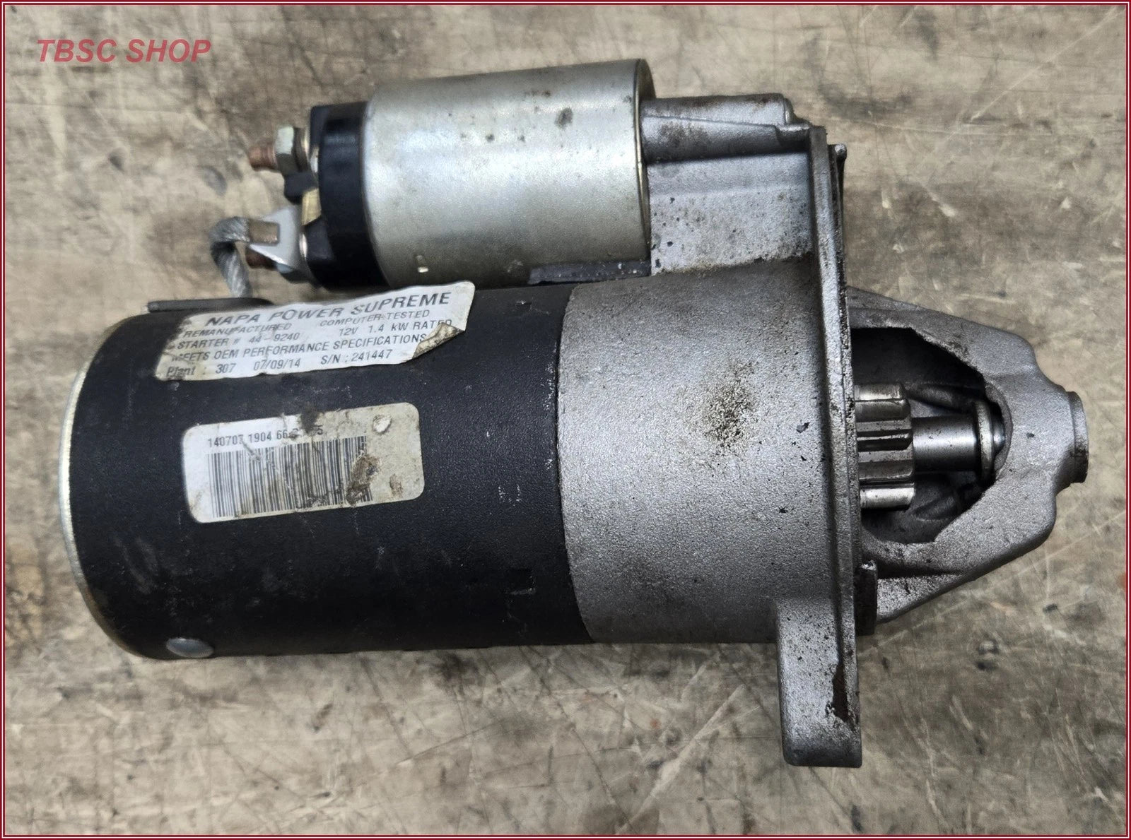 Reman Starter for Ford Thunderbird, Cougar (1989–1997) 3.8L, 5.0L