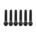 6pcs M8x45mm Titanium Torx Head Flange Screws for Motorcycle Bike