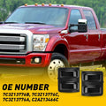 Smoked Side Tow Mirror Turn Signal Light Lens for Ford F250 F350 F450 (2008–2016)