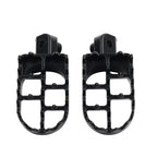2X Black Front Footrest Foot Pegs for Suzuki V-Strom 650 DL650 (2004–2012)