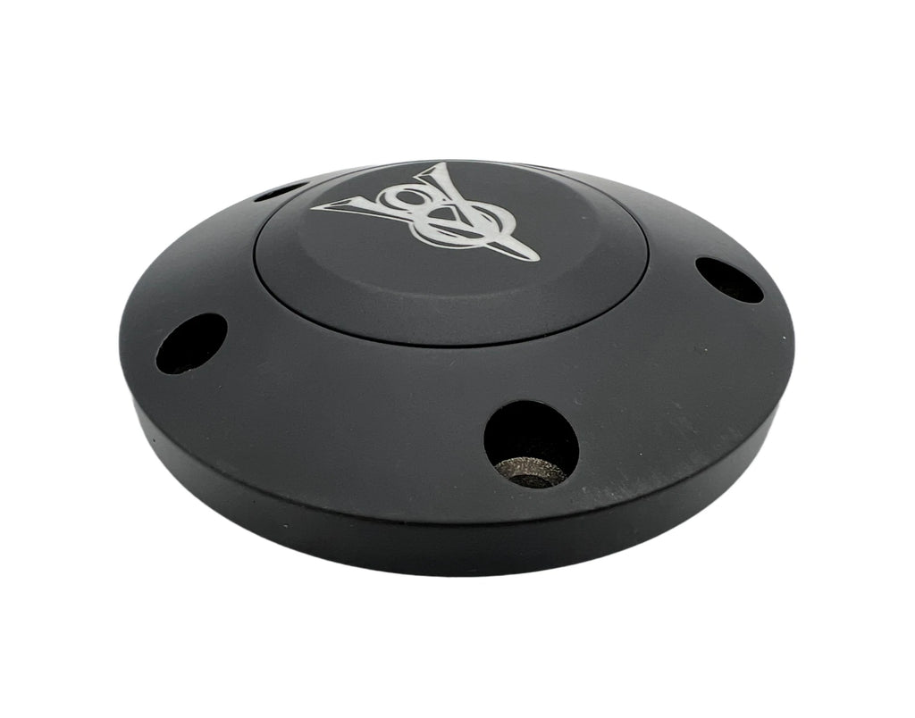Steering Wheel Horn Button Replacement for Black Billet V8 Logo Universal