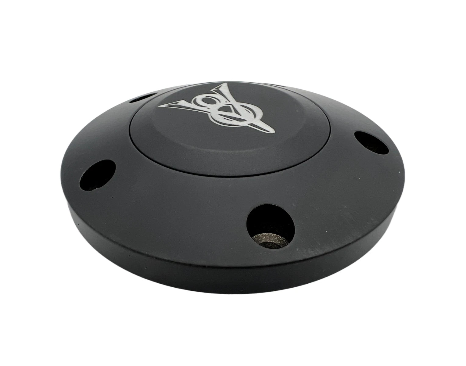 Steering Wheel Horn Button Replacement for Black Billet V8 Logo Universal
