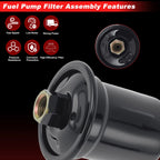 Fuel Filter Assembly for Toyota Tundra (2000–2004) V6 3.4L No. 33236