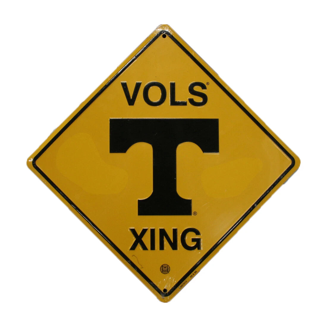 Tennessee Volunteers "VOLS XING" Street Sign 12" x 12"