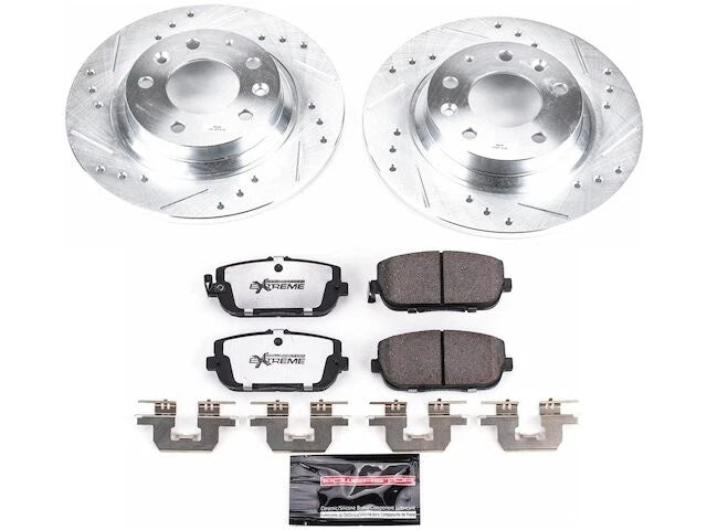Rear Brake Pad and Rotor Kit for Mazda MX5 Miata (2006–2015) KJ743XZ