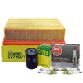 Mann Filters & 4 NGK Spark Plugs Kit for Audi A4 A4 Quattro (2003–2006)