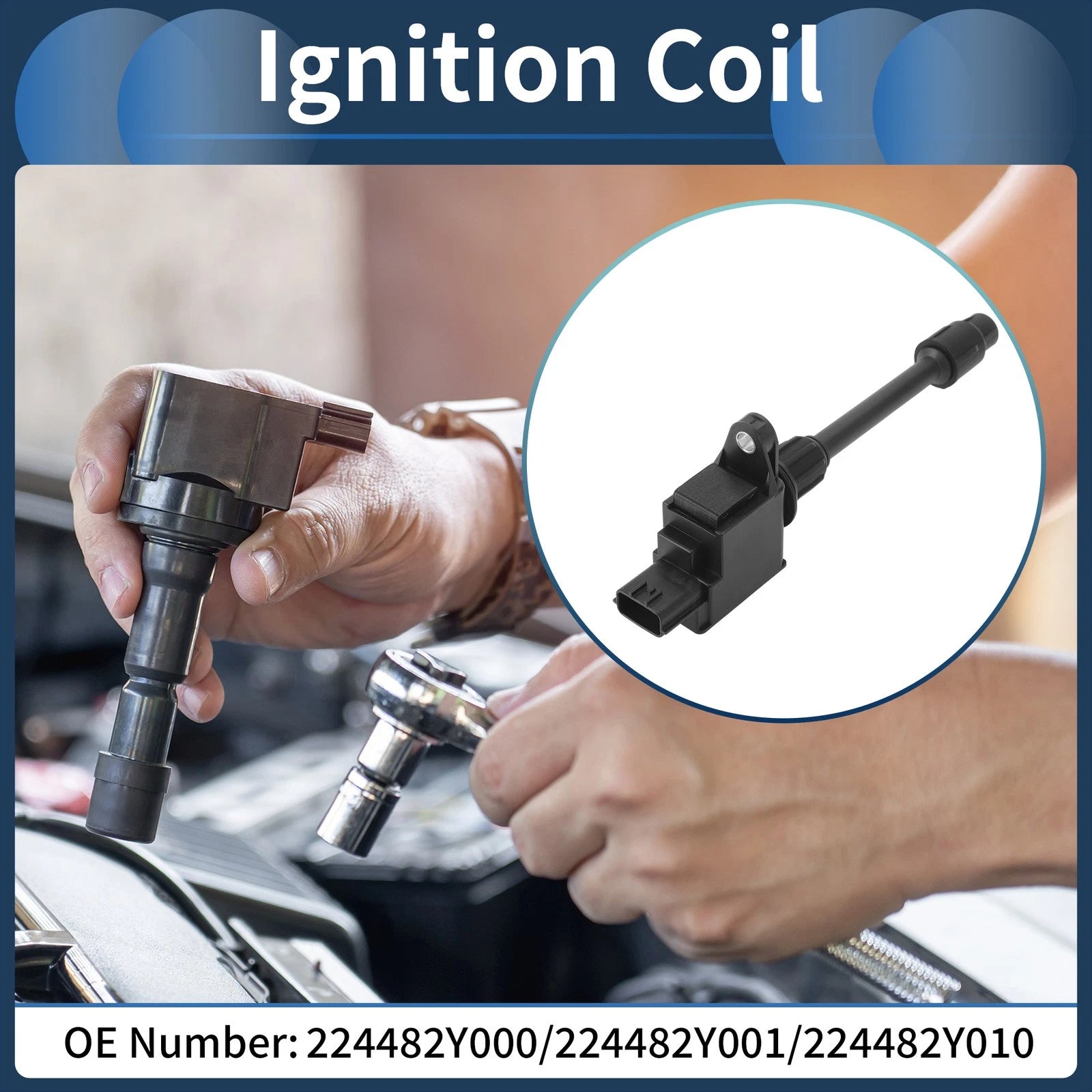 Ignition Coil Pack No. 224482Y000 for Infiniti I30 (2000–2001)