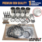 Overhaul Rebuild Kit for Mitsubishi S4Q Engine (F16C F16D)