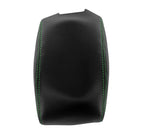 Leather Console Armrest Cover for Jeep Wrangler (2011–2017) Green Stitch