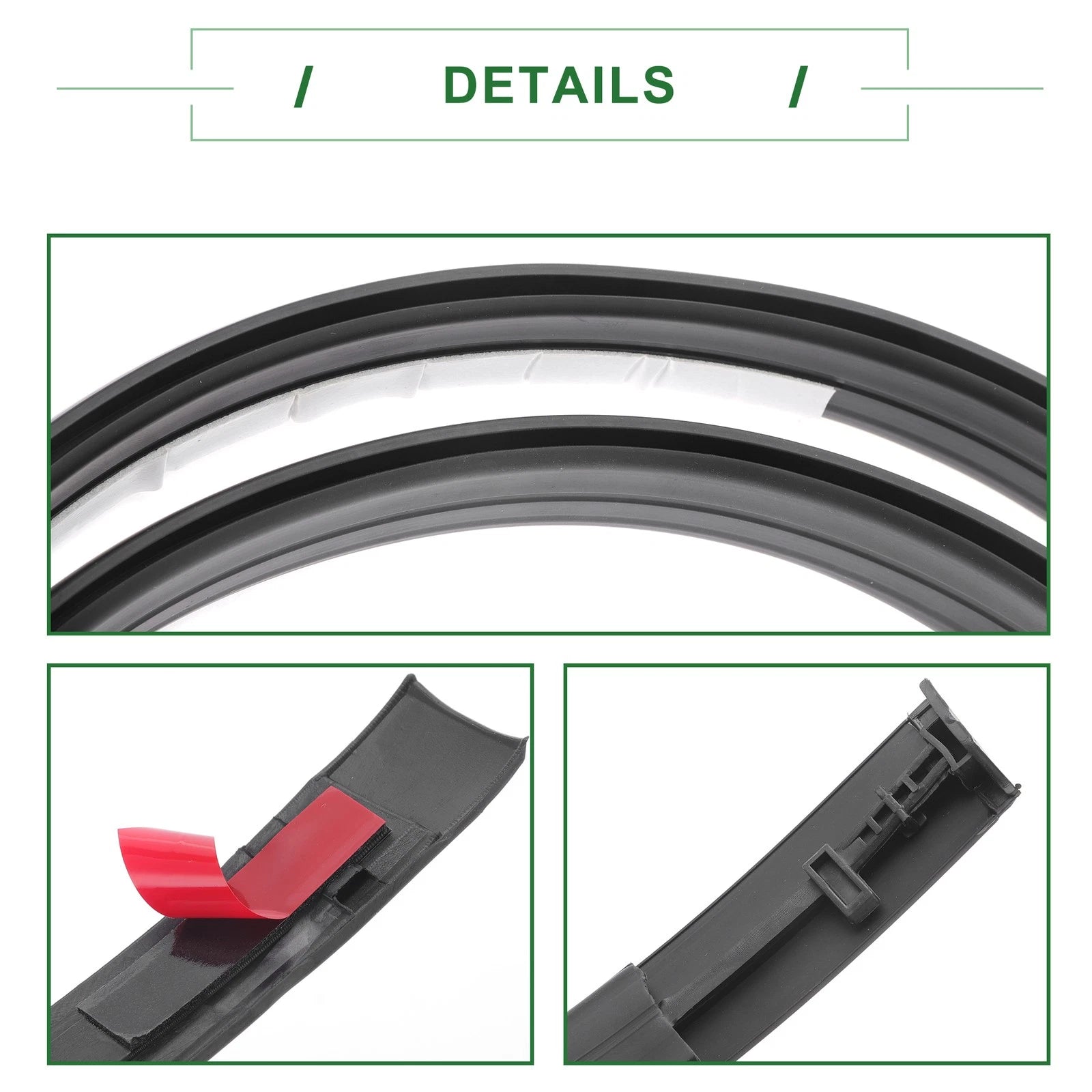 Right Roof Sealing Strip Sunroof Trim No.7555104060 for Toyota Tacoma (2005–2023)