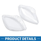 Car Front Left Right Headlight Lens Covers for Chevrolet Corvette C6 (2005-2013)