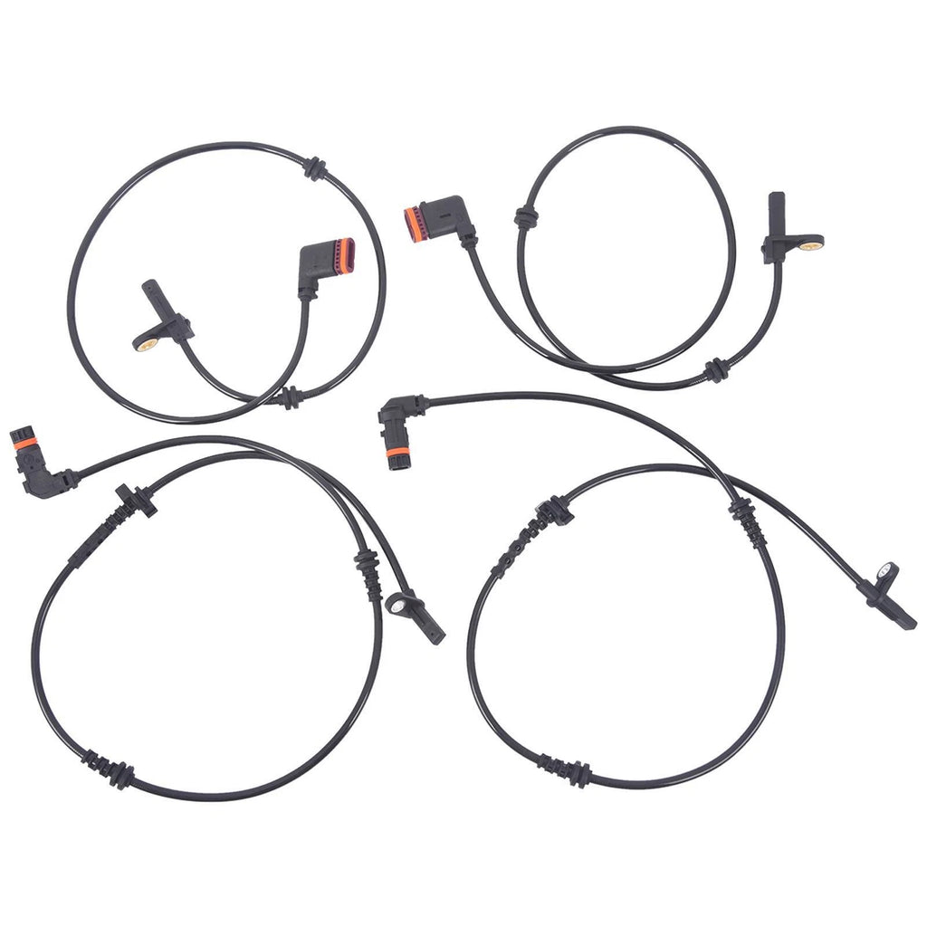 Set of 4 ABS Wheel Speed Sensors for Mercedes CL600 S65 AMG (2007–2010)