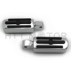 Groove Gear Skull Custom Footpegs for Suzuki Volusia 800 (2001–2004) & Honda VTX1800