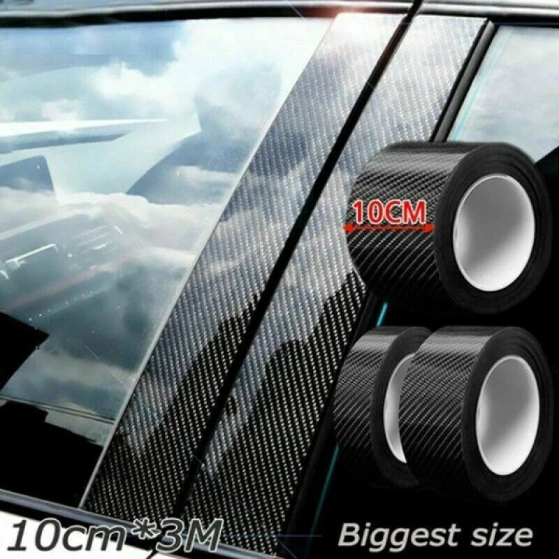 Carbon Fiber Door Sill Scuff Protector