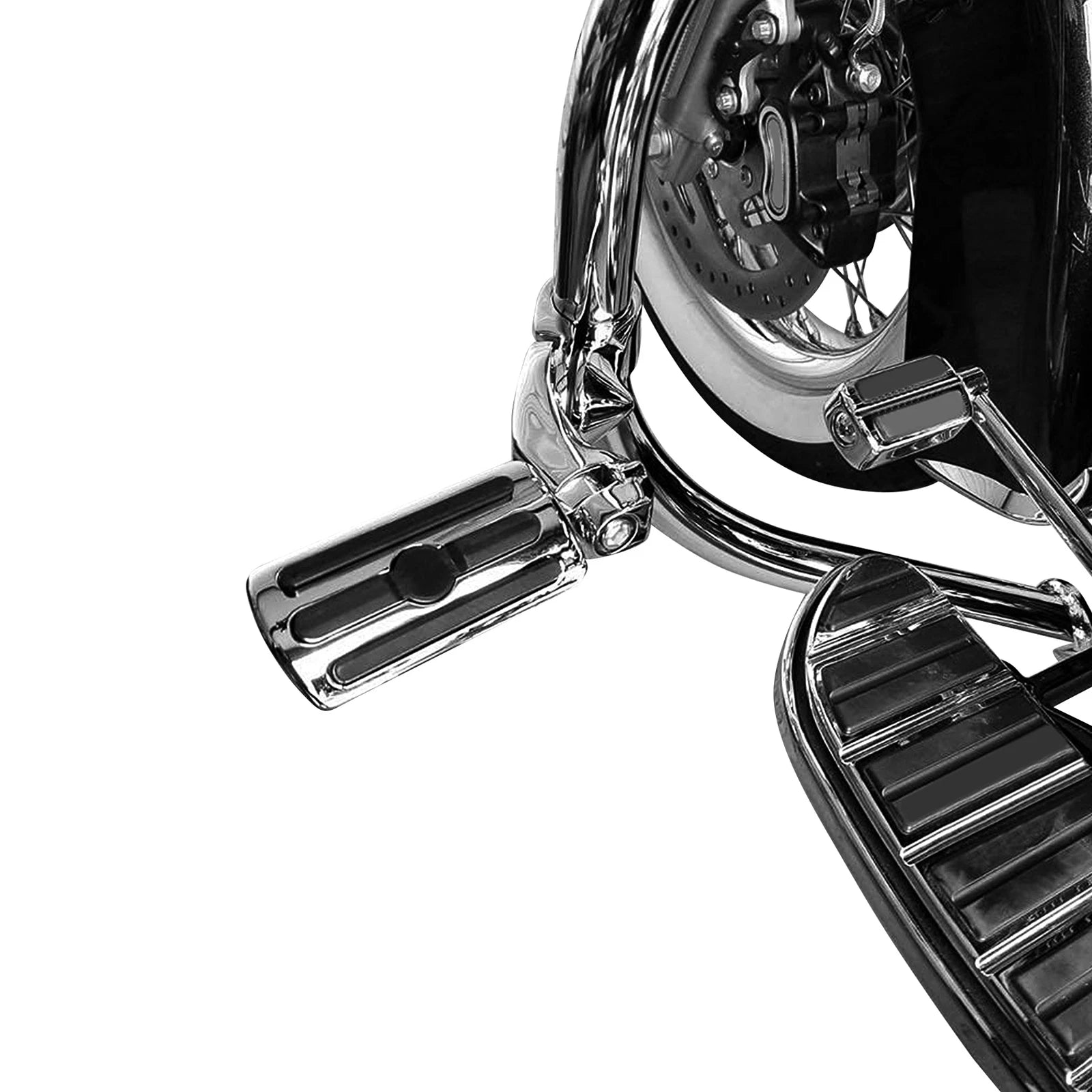 10mm Highway Foot Pegs for Harley Touring Electra Street Glide