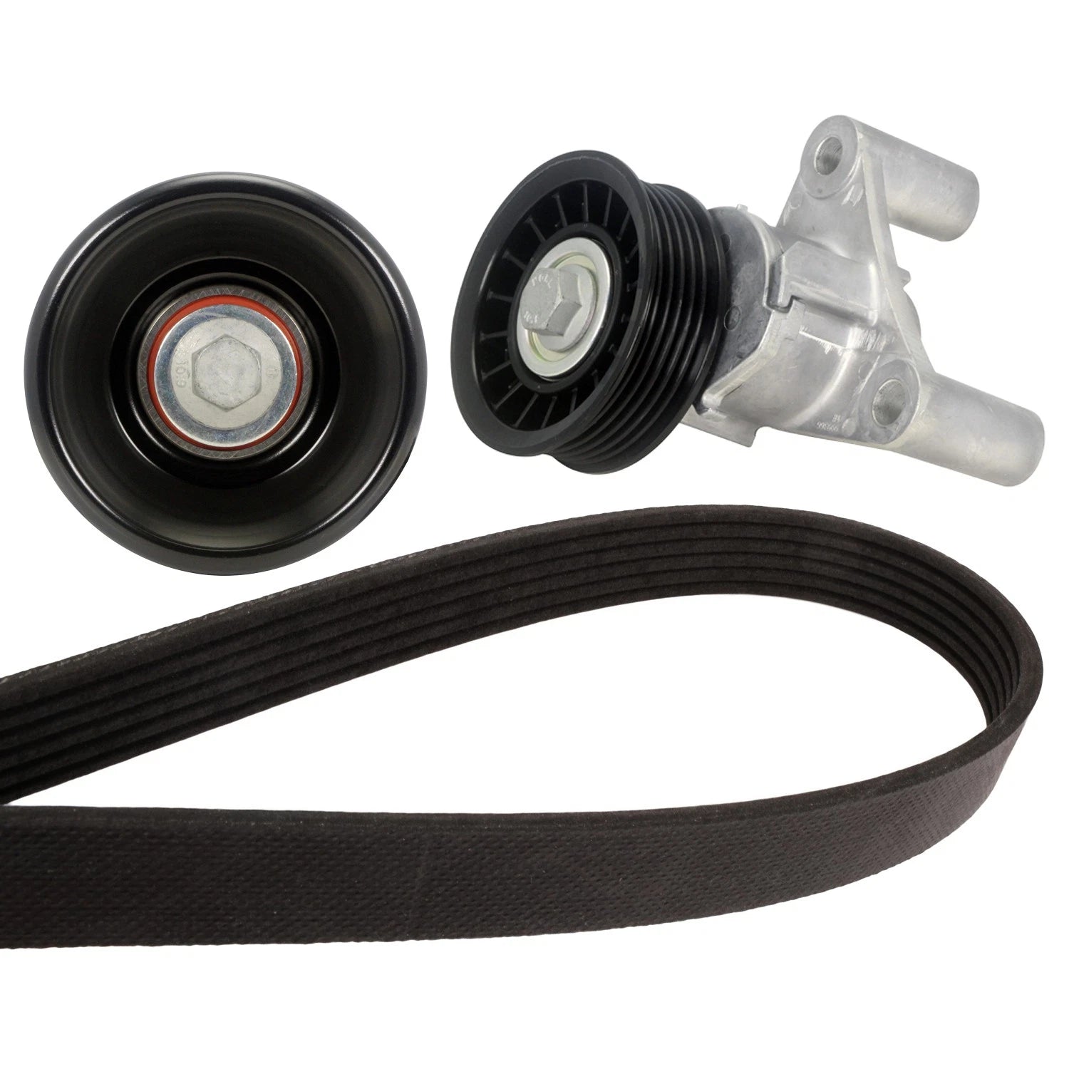 DriveBelt Idler Pulley Tensioner Kit for Express 2500, Savana 2500 (2003–2023)