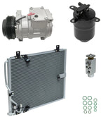AC Compressor Kit with Condenser for BMW 525iT 2.5L (1993–1993)