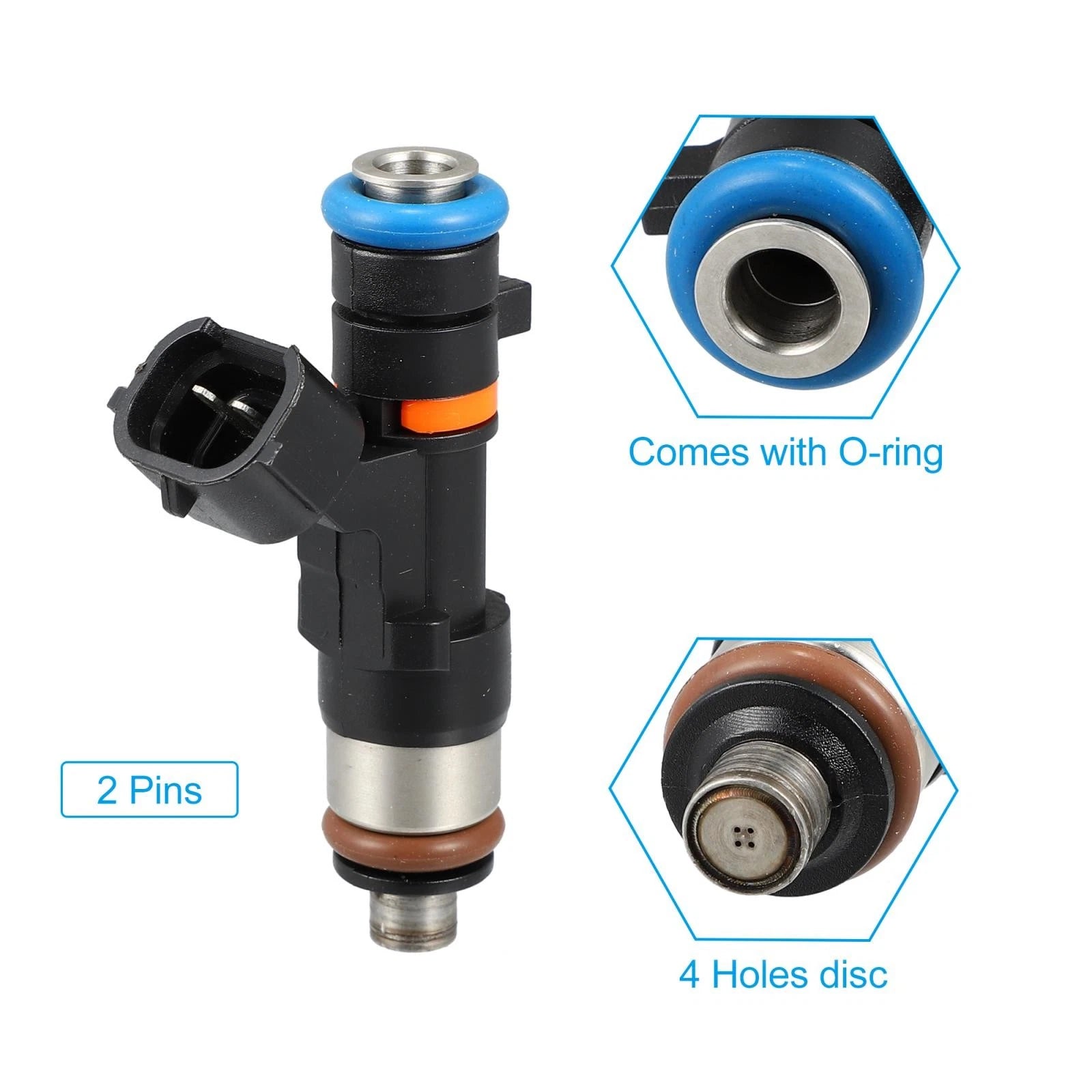 Fuel Injector 0280158005 for Nissan Altima, Quest, Maxima, Murano (3.5L)