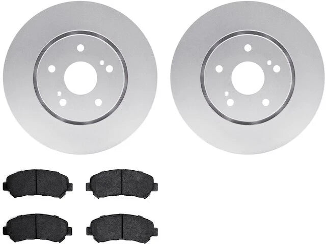 Front Brake Pad and Rotor Kit for Suzuki Kizashi (2010–2013) PX451WB