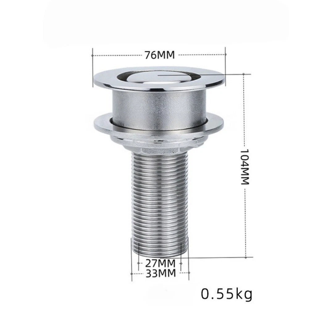 316 Stainless Steel Tank Vent Cap 25mm Bowl Style for Marine Applications