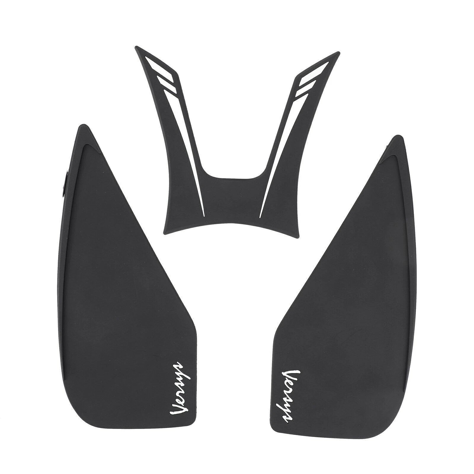 3-Piece Tank Pads Traction Grips Protector for Kawasaki Versys-X 300 (2017–2020)