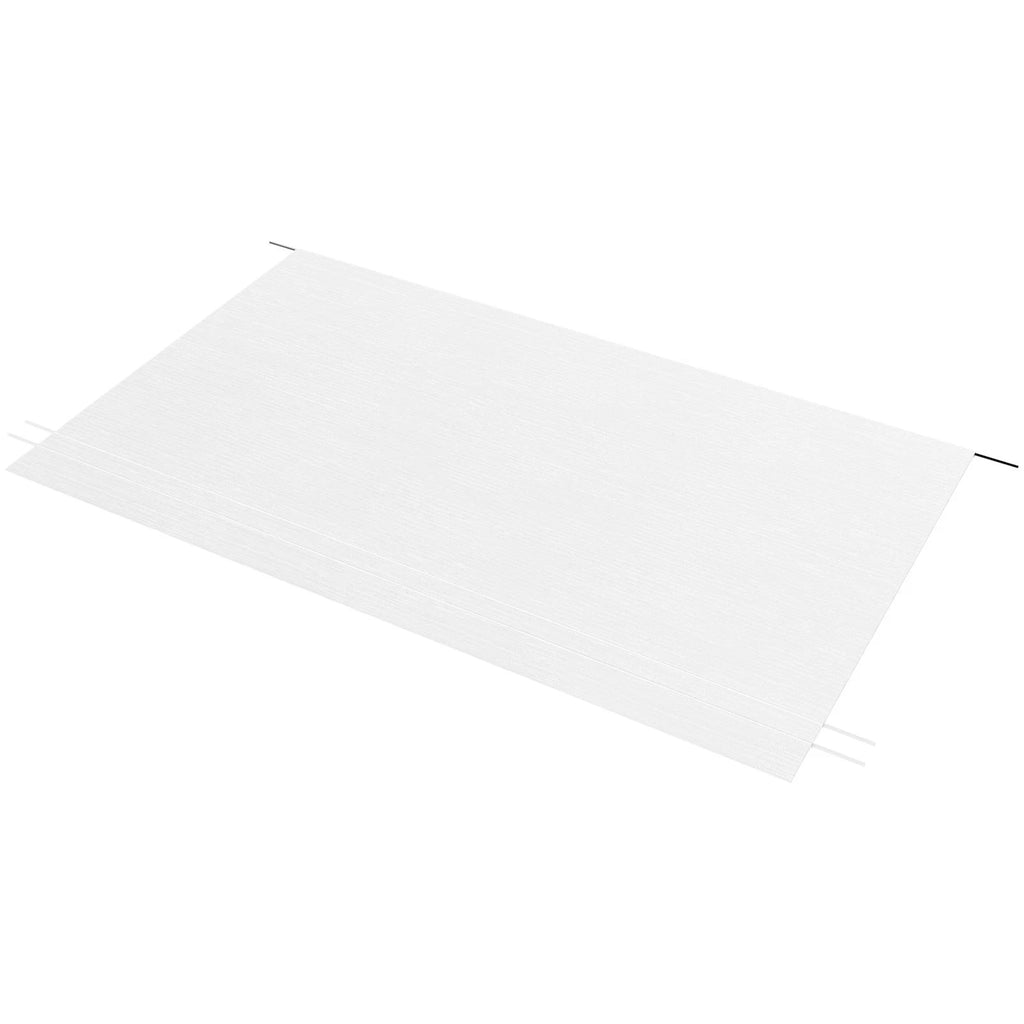RV Awning Fabric 8' White for RV Camper Trailer (22FT)