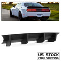 Rear Bumper Diffuser for Dodge Challenger (2015–2023) Matte Black