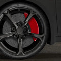 Set of 4 Classic Red Caliper Covers for 2023 Mini Cooper