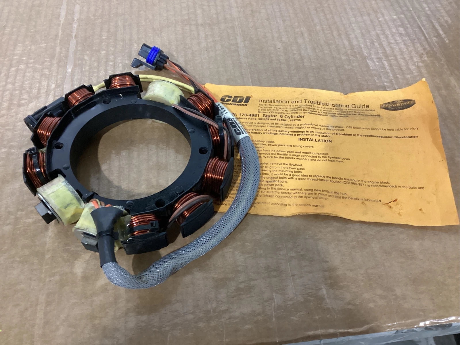 Optical Stator for Johnson Evinrude 6 Cyl (173-4981)