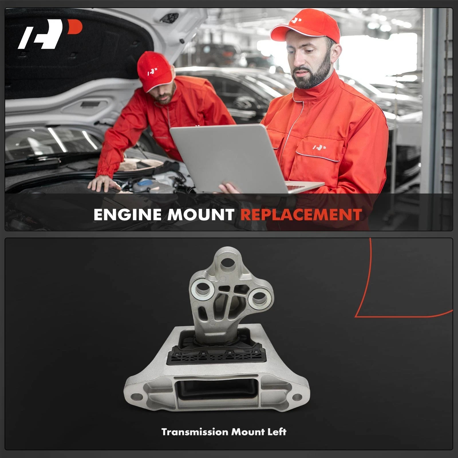 Left Auto Transmission Mount for Chevy Equinox, GMC Terrain (2018-2020)