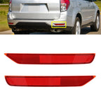 LED Rear Bumper Reflector Stop Brake Light Red for Subaru Forester (09-18)