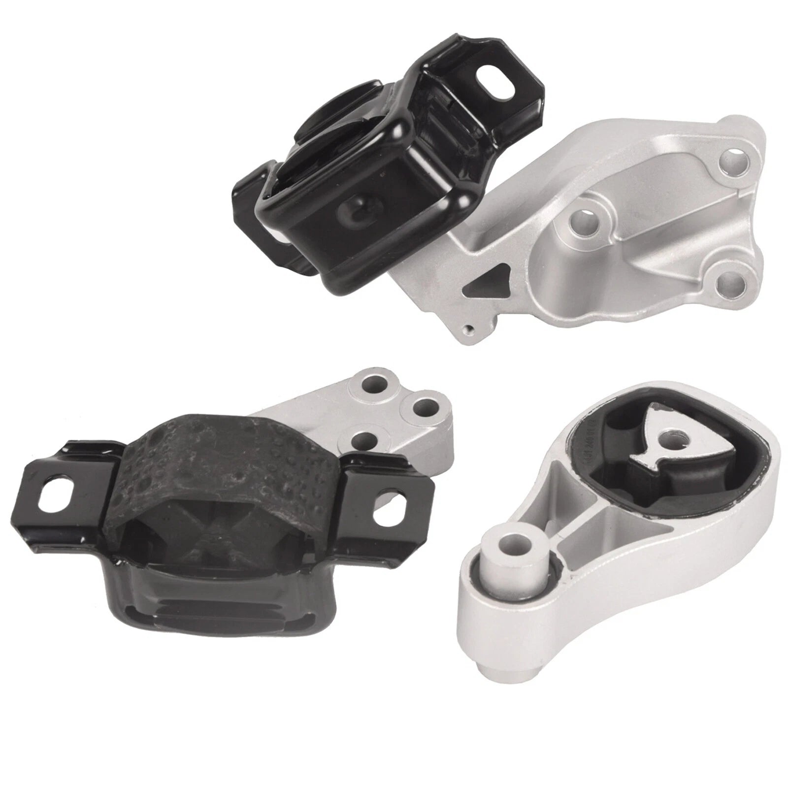 Set of 3 Engine Motor & Transmission Mounts for Smart Fortwo (2008–2015)
