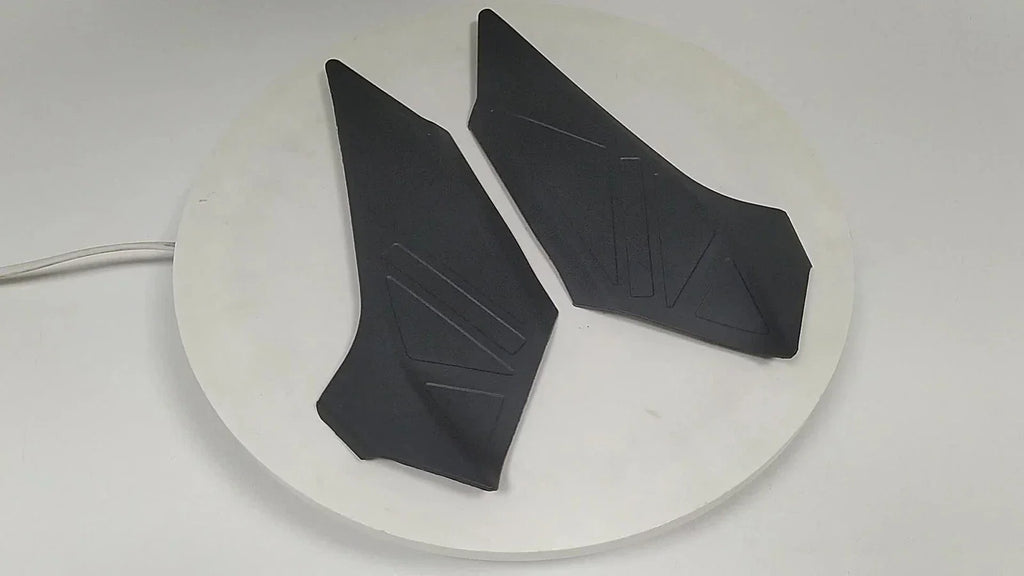 Black Side Frame Panel Guard Cover for BMW R1300GS (2023-2024)