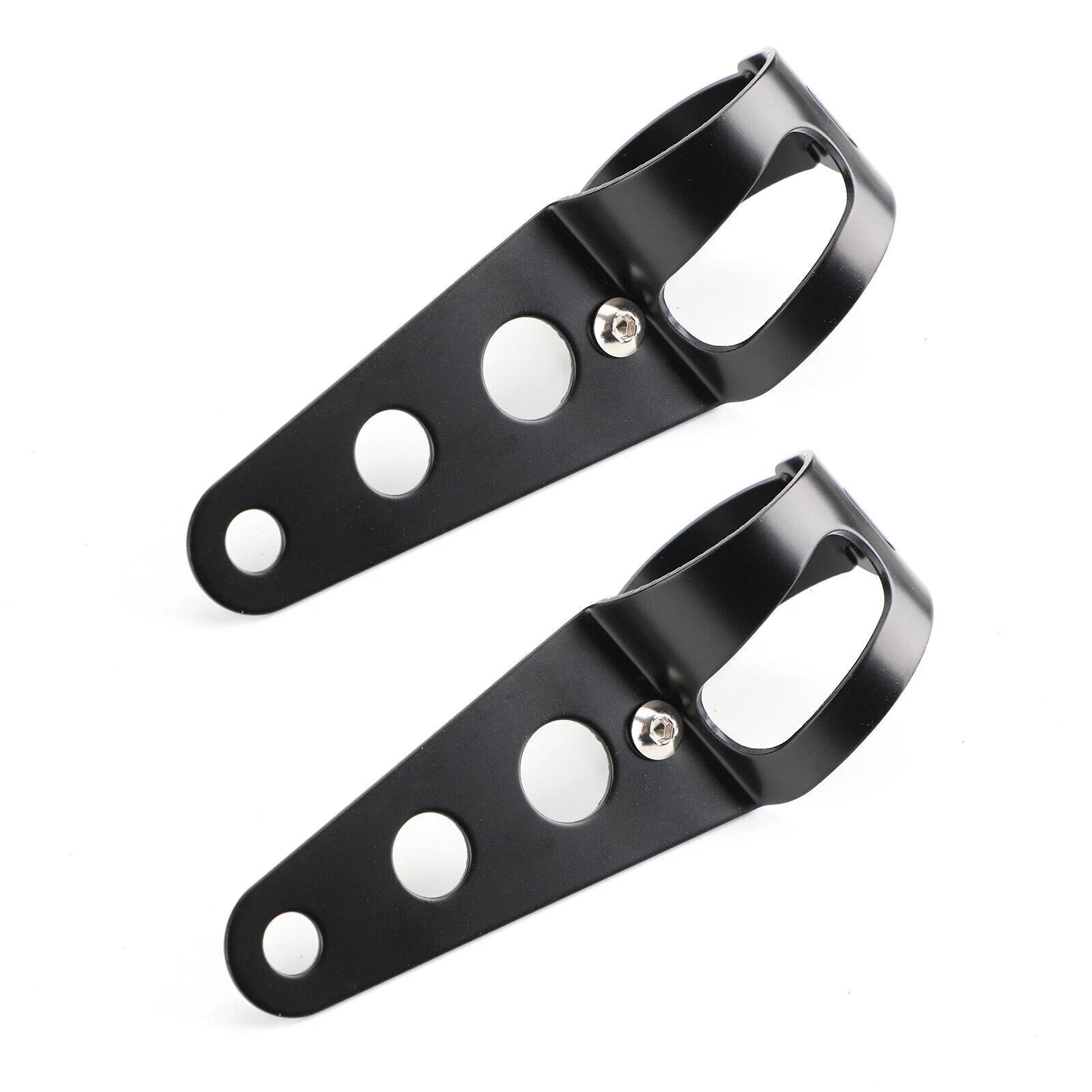 Universal 43-50mm Black Headlight Bracket Mount Holder #3