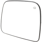 Driver Left Side Heated Mirror Glass for Dodge Durango, Grand Cherokee