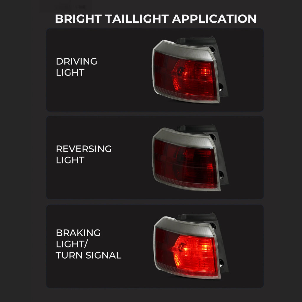 Tail Light Brake Lamp Outer Left Driver for GMC Terrain Denali (2013–2017)