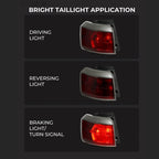 Tail Light Brake Lamp Outer Left Driver for GMC Terrain Denali (2013–2017)