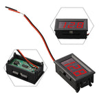 DC Voltmeter with 0.56 Inch LED Digital Display for Universal Use