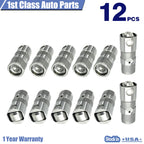 12PCS Engine Hydraulic Roller Valve Lifters for Buick Chevy Pontiac (2006-2010)
