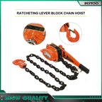 3Ton Ratcheting Lever Block Chain Hoist Pulley 10FT