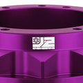 J2 6-Bolt Hub Adapter for Ford Fairlane Mustang (1965–1969) - Purple Aluminum
