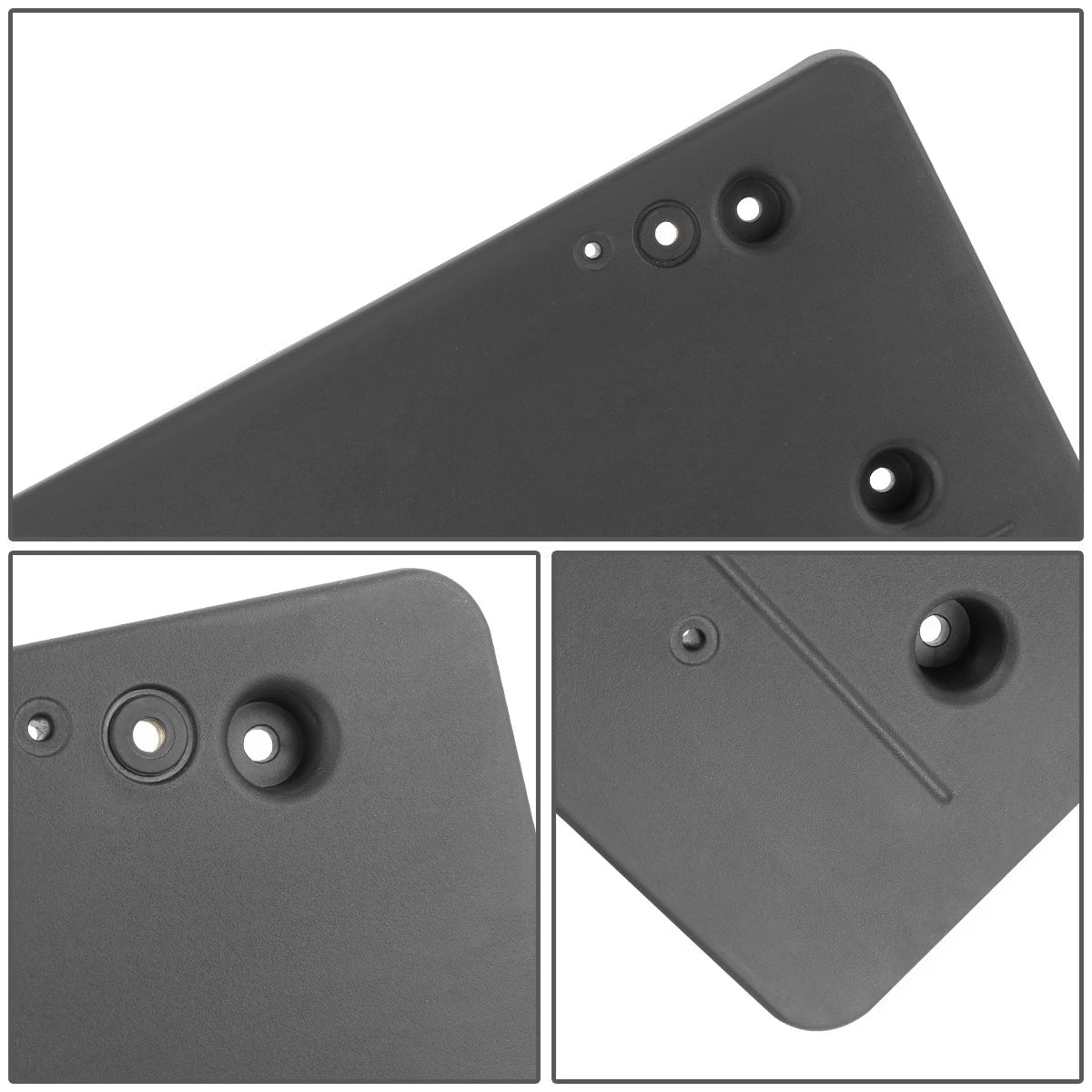 Front Bumper License Plate Mounting Bracket Kit for BMW X2 (2018–2021)