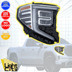 Full LED Headlight for GMC Sierra 1500 SLT/Denali (2022–2024) Chrome RH