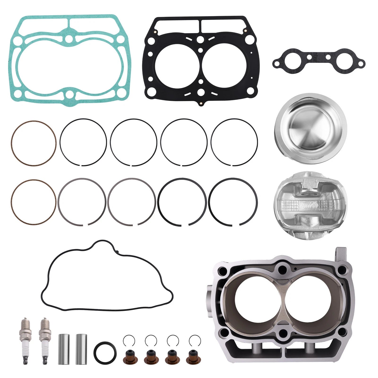 Piston Rings Kit with Gasket Set for Polaris RZR 800 EFI (2008–2014)