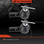 2X Front Outer Tie Rod Ends for Honda Element (2003-2011) Acura RSX